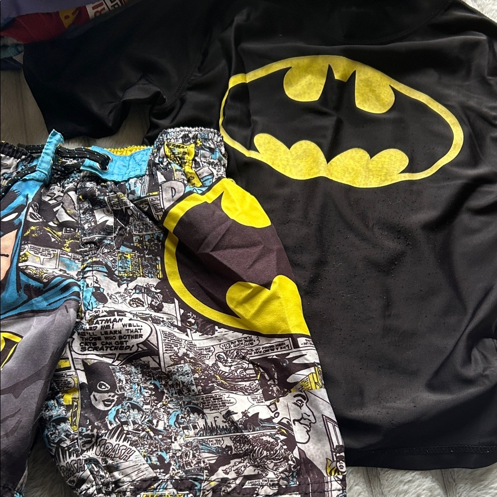 Batman Kids Superhero Swim Set - XS